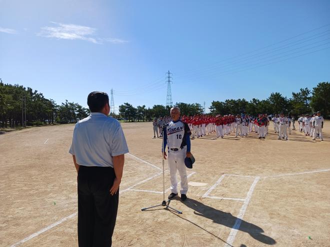 令和6年度「播磨町長」杯シニアソフトボール大会1